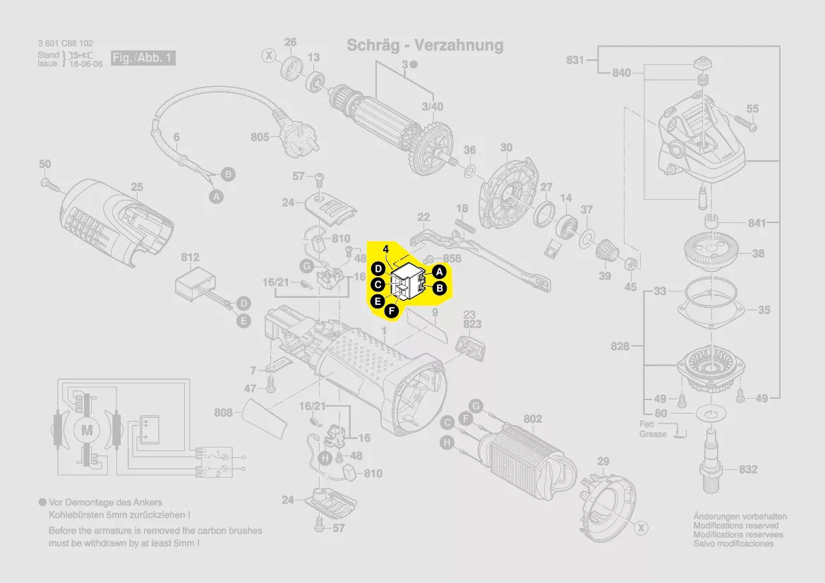 Interrupteur réf. 1 607 200 326 BOSCH